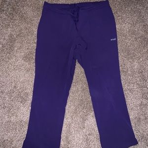 Grey’s Anatomy dark purple scrub pants